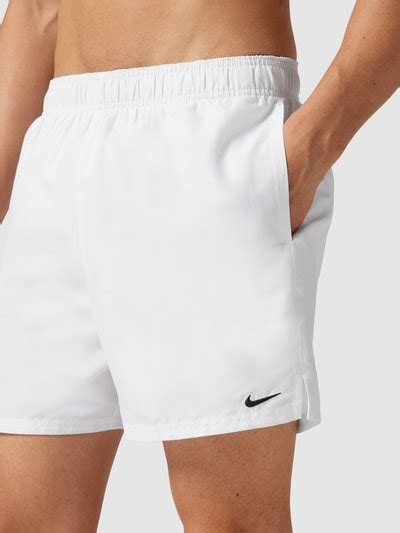 badehose nike weiß